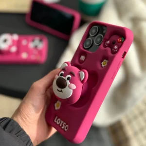 قاب لاتسو سیلیکونی پاپ سوکتی (کدC1554)