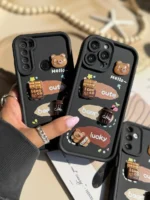 قاب سالید Chocolate Bears (کدC1856)