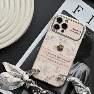 قاب گل طلایی با بند (کدC1572)