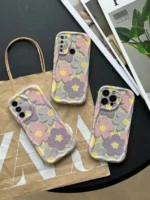 قاب باغ گل آبرنگی آیفون سامسونگ شیائومی (کدC1529) - Image 4