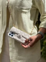 قاب کیفی چرمی شنل با بند بلند (کدC1836) - Image 4