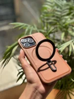 قاب چرمی مگ سیف استند شو فلزی (کدC1400) - Image 5