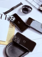 قاب Apple Glossy Black (کدC1874)