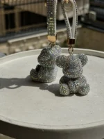 جاکلیدی خرس نگینی شاینی (کدa0135) - Image 5