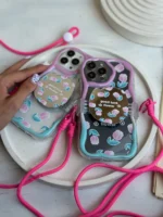 قاب لاله کلیپر آینه ای با بند بلند (کدC1345) - Image 4