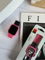 بند و گارد اپل واچ کشی صورتی مشکی (کدw5001) - Image 3