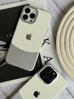 قاب Leather Metal سفید (کدC1708) - Image 2