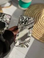 قاب Lucky Bunny کرومی آینه دار (کدC1499) - Image 4