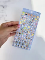 استیکر برجسته ژله ای 9 طرح (کدa0145) - Image 8