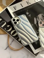 قاب موج نقره ای (کدC1484) - Image 4