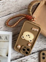 قاب Baby Bear با بند طنابی آیفون (کدC1468) - Image 2