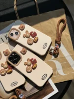 قاب FUNNY عروسک برجسته با بند طنابی (کدC1643)