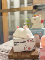 چراغ خواب سیلیکونی خرگوش سفید (کدa0205) - Image 2