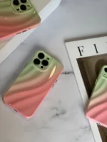 قاب گرادیانت صورتی سبز (کدC1488) - Image 4