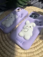 قاب خرگوش برجسته سیلیکونی (کدC1203) - Image 3