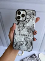 قاب پروانه شفاف آیفون سامسونگ شیائومی(کدC1744)