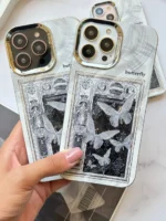 قاب Black and White butterfly (کدC1776) - Image 5