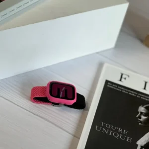 بند و گارد اپل واچ کشی صورتی مشکی (کدw5001)