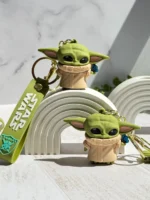 جاکلیدی سیلیکونی Baby Yoda (کدa0159) - Image 2