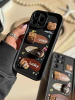 قاب سالید Chocolate Bears (کدC1856) - Image 2