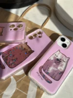 قاب گربه صورتی آکواریومی Meow (کدC1391) - Image 3