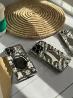 قاب Lucky Bunny کرومی آینه دار (کدC1499) - Image 2