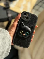 قاب Black Cats چرمی (کدC1252)