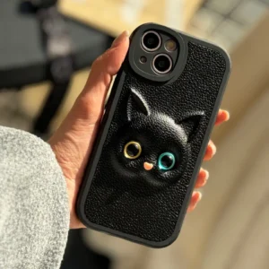 قاب Black Cats چرمی (کدC1252)