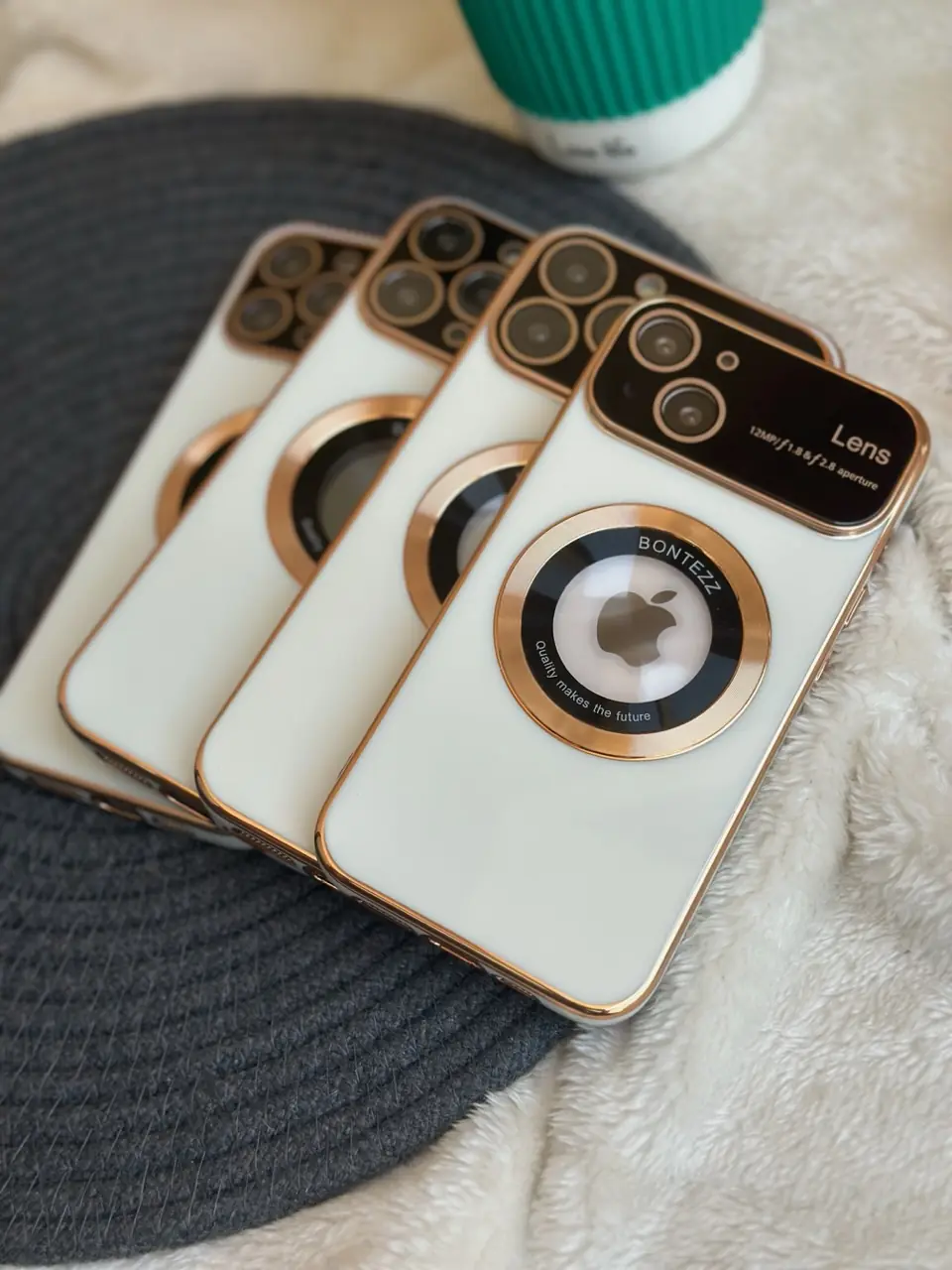 f19b08 قاب Lens MyCase مگ سیف دار سفید (کدC1330) - Image 1