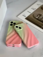 قاب گرادیانت صورتی سبز (کدC1488)