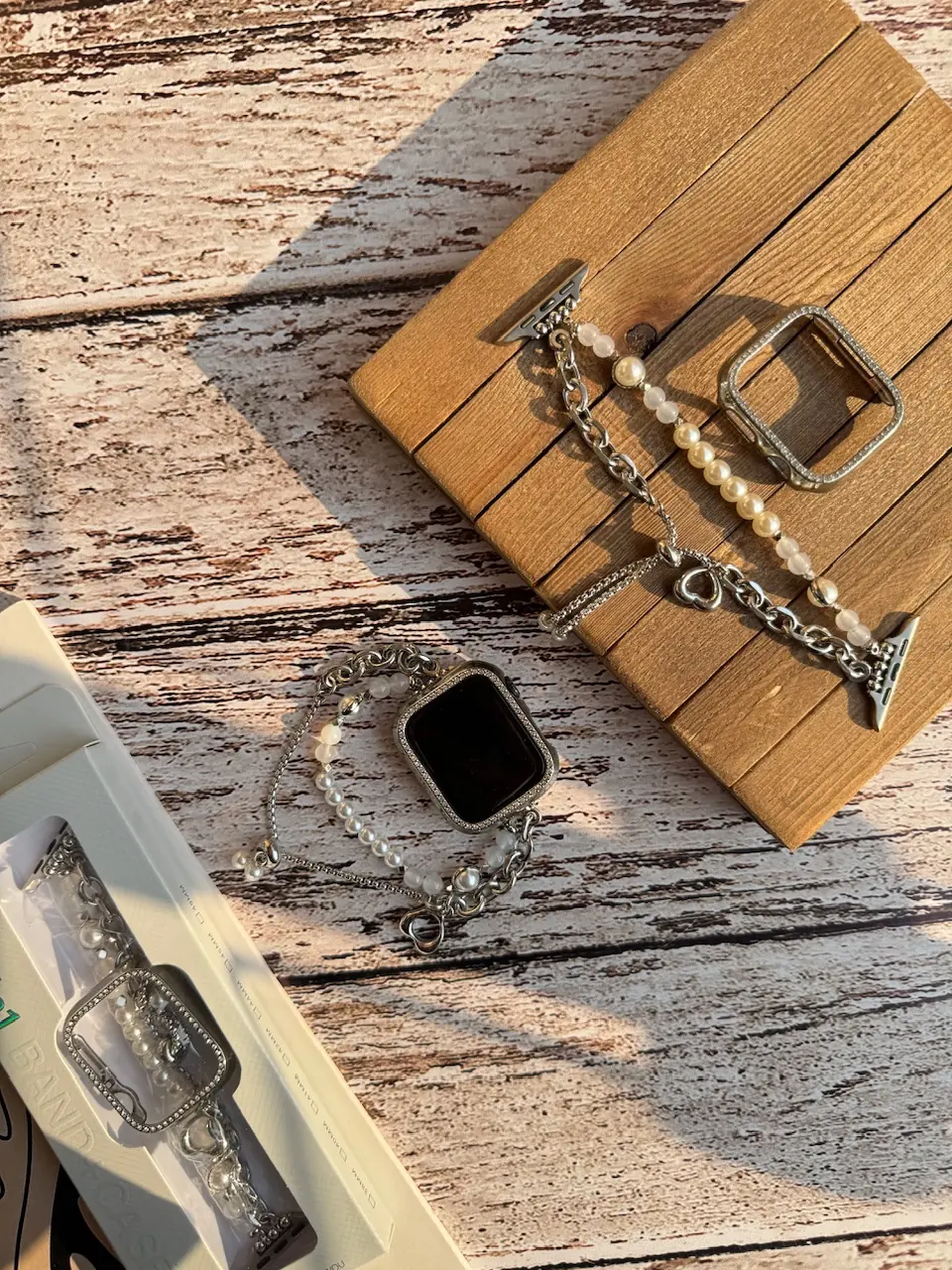 f97421 بند و گارد مروارید و زنجیر (کدw5049) - Image 1