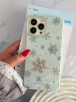 قاب برف و ستاره آیفون (کدC2194) - Image 2