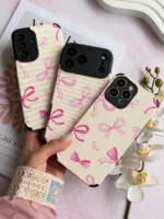 قاب پاپیون صورتی کبریتی آیفون ، سامسونگ ، شیائومی (کدC2207) - Image 5