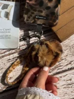 آویز پشمی پلنگی (کدa0316) - Image 2