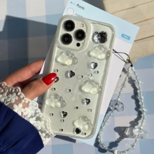 قاب ابر شاینی با آویز ابری (کدC2190)