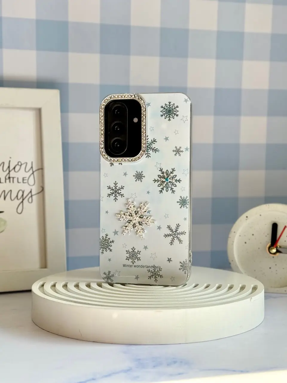 27f933 قاب برف و ستاره سامسونگ و شیائومی (کدC2194) - Image 1
