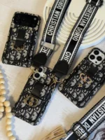 قاب کریستین دیور (dior) کیفی جاکارتی‌دار | پارچه‌ای بند دوشی لاکچری - Image 7