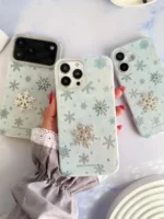 قاب برف و ستاره آیفون (کدC2194) - Image 3