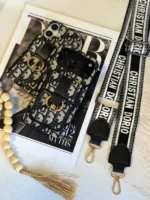 قاب کریستین دیور (dior) کیفی جاکارتی‌دار | پارچه‌ای بند دوشی لاکچری - Image 6