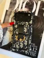 قاب کریستین دیور (dior) کیفی جاکارتی‌دار | پارچه‌ای بند دوشی لاکچری - Image 4