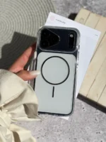 قاب آیفون 17Pro / 17 Pro Max Protective Case | مگ سیف آنتی شوک پشت طلقی - Image 3