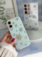 قاب برف و ستاره آیفون (کدC2194)