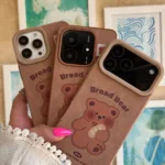قاب عروسکی Bread Bear با طراحی فانتزی و کیوت برای آیفون، سامسونگ و شیائومی