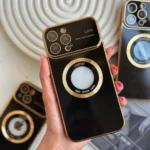 قاب آیفون Lens MyCase مگ سیف دار مشکی