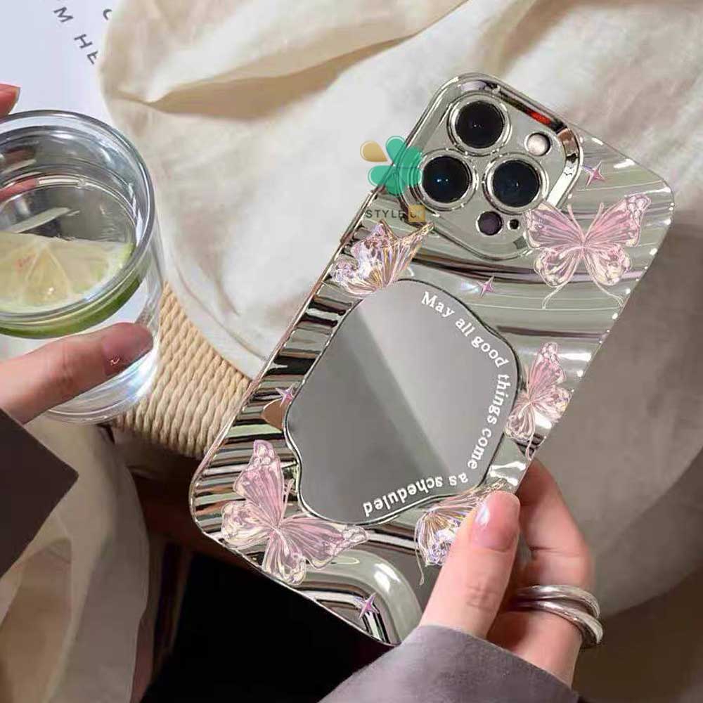 قاب آیفون Mirror Butterfly