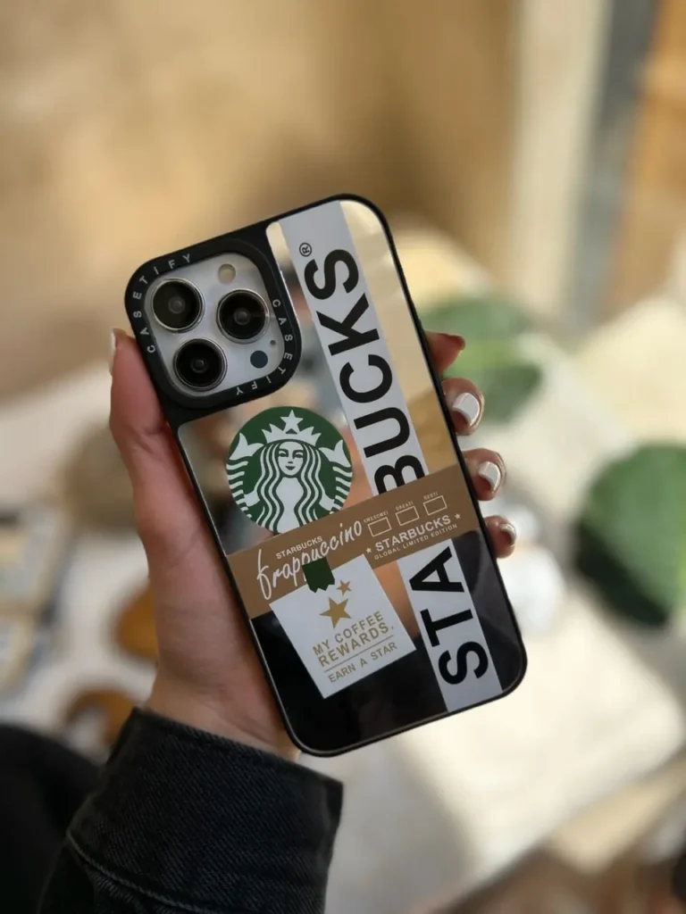 قاب استارباکس آیفون آینه ای Casetify