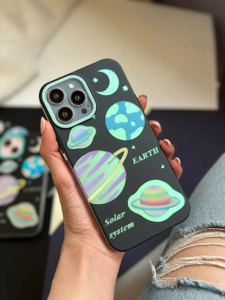 قاب آیفون Solar System هولوگرامی