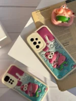 قاب آیفون برجسته چرمی Patrick Star - Image 6