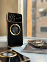 قاب آیفون Lens MyCase مگ سیف دار مشکی - Image 5
