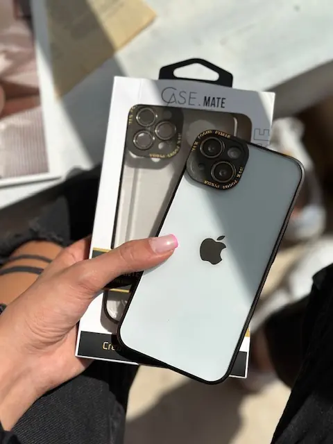 قاب آیفون Transparent Focus Pixels شفاف